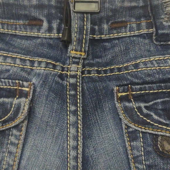 MEK Denim Nagoya Boot Cut Jeans distressed - Picture 12 of 14